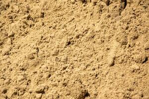 A close-up image of fine sand, showcasing its texture and color photo