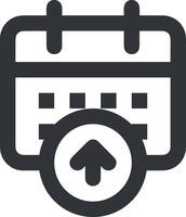 Upload icon symbol image vector