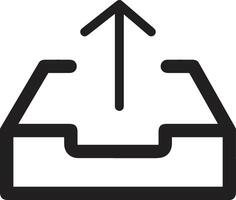 Upload icon symbol image vector