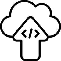 Upload icon symbol image vector