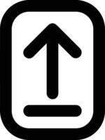 Upload icon symbol image vector