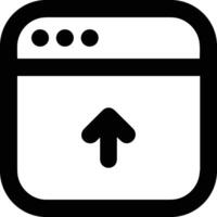 Upload icon symbol image vector