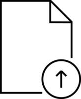 Upload icon symbol image vector