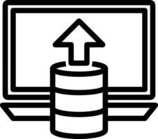 Upload icon symbol image vector