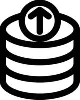 Upload icon symbol image vector