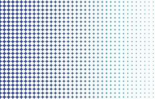 Blue dots half tone gradient background vector