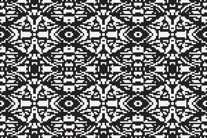 Nordic pattern Seamless Australian aboriginal pattern Motif embroidery, Pixel Ikat embroidery Design for Print tapestry floral kimono repeat pattern lacing spanish motif vector