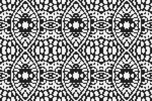 Silk fabric Patola sari Pattern Seamless Native American, Motif embroidery, Pixel Ikat embroidery Design for Print egyptian pattern tibetan mandala bandanna vector