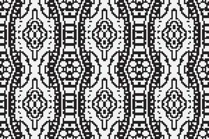 Silk fabric Patola sari Pattern Seamless Mughal architecture Motif embroidery, Pixel Ikat embroidery Design for Print vyshyvanka placemat quilt sarong sarong beach kurtis Indian motifs vector