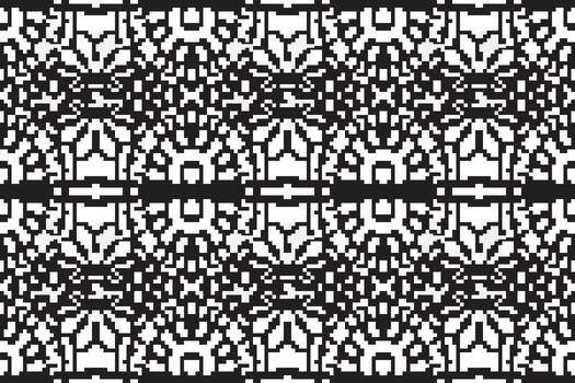 Motif folklore pattern Seamless Native American, Motif embroidery, Pixel Ikat embroidery Design for Print scandinavian pattern saree ethnic nativity gypsy pattern vector