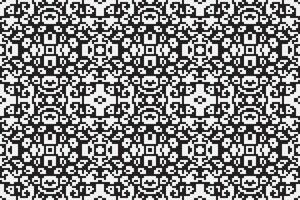 Motif folklore pattern Seamless Mughal architecture Motif embroidery, Pixel Ikat embroidery Design for Print tapestry floral kimono repeat pattern lacing spanish motif vector