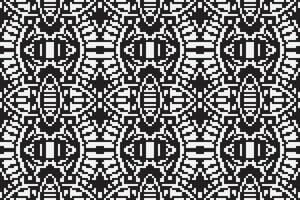 Motif folklore pattern Seamless Scandinavian pattern Motif embroidery, Pixel Ikat embroidery Design for Print kurta pattern mughal motifs tapestry pattern floral repeat vector