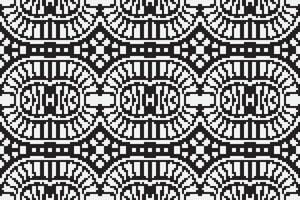 Silk fabric Patola sari Pattern Seamless Native American, Motif embroidery, Pixel Ikat embroidery Design for Print tapestry floral kimono repeat pattern lacing spanish motif vector