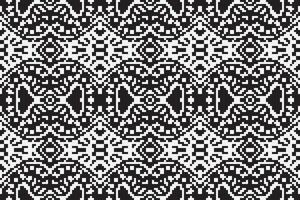 Nordic pattern Seamless Native American, Motif embroidery, Pixel Ikat embroidery Design for Print tie dyeing pillowcase sambal puri kurti mughal architecture vector