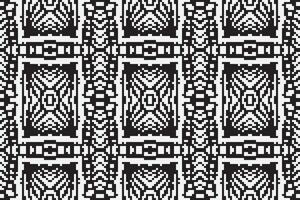 Nordic pattern Seamless Scandinavian pattern Motif embroidery, Pixel Ikat embroidery Design for Print vyshyvanka placemat quilt sarong sarong beach kurtis Indian motifs vector