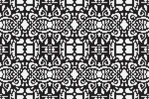Navajo pattern Seamless Mughal architecture Motif embroidery, Pixel Ikat embroidery Design for Print vyshyvanka placemat quilt sarong sarong beach kurtis Indian motifs vector