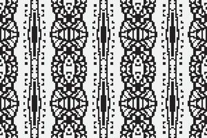Navajo pattern Seamless Australian aboriginal pattern Motif embroidery, Pixel Ikat embroidery Design for Print tapestry floral kimono repeat pattern lacing spanish motif vector