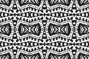 Nordic pattern Seamless Scandinavian pattern Motif embroidery, Pixel Ikat embroidery Design for Print kurta pattern mughal motifs tapestry pattern floral repeat vector