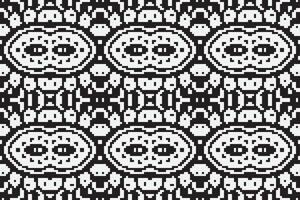Navajo pattern Seamless Mughal architecture Motif embroidery, Pixel Ikat embroidery Design for Print tie dyeing pillowcase sambal puri kurti mughal architecture vector