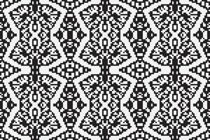 Motif folklore pattern Seamless Mughal architecture Motif embroidery, Pixel Ikat embroidery Design for Print kurta pattern mughal motifs tapestry pattern floral repeat vector
