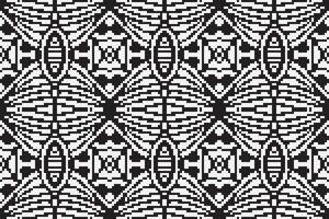 Motif folklore pattern Seamless Mughal architecture Motif embroidery, Pixel Ikat embroidery Design for Print tie dyeing pillowcase sambal puri kurti mughal architecture vector