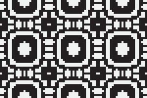 Motif folklore pattern Seamless Bandana print silk Motif embroidery, Pixel Ikat embroidery Design for Print tie dyeing pillowcase sambal puri kurti mughal architecture vector