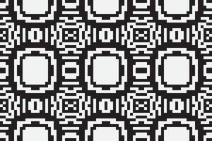 Silk fabric Patola sari Pattern Seamless Bandana print silk Motif embroidery, Pixel Ikat embroidery Design for Print endless arabesque cloth dupatta shawl bandana print silk kurta men vector