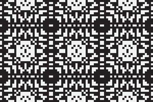 Silk fabric Patola sari Pattern Seamless Native American, Motif embroidery, Pixel Ikat embroidery Design for Print tie dyeing pillowcase sambal puri kurti mughal architecture vector