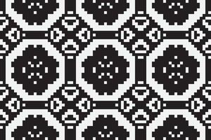 Motif folklore pattern Seamless Scandinavian pattern Motif embroidery, Pixel Ikat embroidery Design for Print tapestry floral kimono repeat pattern lacing spanish motif vector