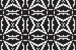 Motif folklore pattern Seamless Scandinavian pattern Motif embroidery, Pixel Ikat embroidery Design for Print indigenous art aboriginal art pattern floral kurti mughal border vector