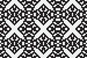 Nordic pattern Seamless Bandana print silk Motif embroidery, Pixel Ikat embroidery Design for Print kurta pattern mughal motifs tapestry pattern floral repeat vector