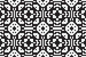 Nordic pattern Seamless Native American, Motif embroidery, Pixel Ikat embroidery Design for Print kurta pattern mughal motifs tapestry pattern floral repeat vector