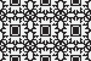 Nordic pattern Seamless Mughal architecture Motif embroidery, Pixel Ikat embroidery Design for Print egyptian pattern tibetan mandala bandanna vector