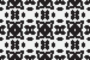 Nordic pattern Seamless Scandinavian pattern Motif embroidery, Pixel Ikat embroidery Design for Print tapestry floral kimono repeat pattern lacing spanish motif vector