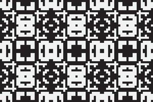 Nordic pattern Seamless Mughal architecture Motif embroidery, Pixel Ikat embroidery Design for Print tie dyeing pillowcase sambal puri kurti mughal architecture vector