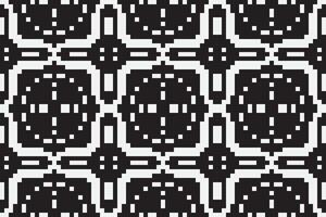 Nordic pattern Seamless Scandinavian pattern Motif embroidery, Pixel Ikat embroidery Design for Print pattern vintage flower folk navajo patchwork pattern vector