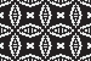 Silk fabric Patola sari Pattern Seamless Scandinavian pattern Motif embroidery, Pixel Ikat embroidery Design for Print vyshyvanka placemat quilt sarong sarong beach kurtis Indian motifs vector
