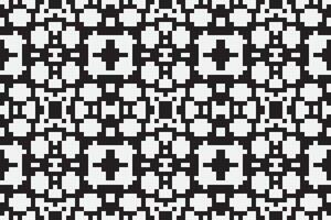 Silk fabric Patola sari Pattern Seamless Mughal architecture Motif embroidery, Pixel Ikat embroidery Design for Print vyshyvanka placemat quilt sarong sarong beach kurtis Indian motifs vector