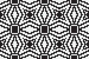 Nordic pattern Seamless Native American, Motif embroidery, Pixel Ikat embroidery Design for Print Texture fabric saree sari carpet. kurta patola saree vector