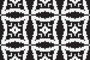Patchwork pattern Seamless Bandana print silk Motif embroidery, Pixel Ikat embroidery Design for Print vyshyvanka placemat quilt sarong sarong beach kurtis Indian motifs vector