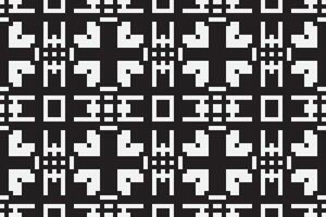 Navajo pattern Seamless Mughal architecture Motif embroidery, Pixel Ikat embroidery Design for Print vyshyvanka placemat quilt sarong sarong beach kurtis Indian motifs vector