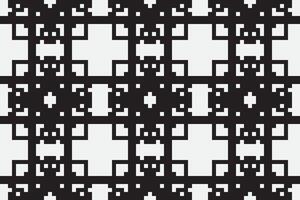 Navajo pattern Seamless Scandinavian pattern Motif embroidery, Pixel Ikat embroidery Design for Print tie dyeing pillowcase sambal puri kurti mughal architecture vector