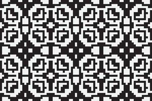 Patchwork pattern Seamless Native American, Motif embroidery, Pixel Ikat embroidery Design for Print vyshyvanka placemat quilt sarong sarong beach kurtis Indian motifs vector