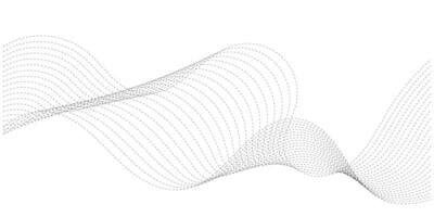 Wave flowing liquid dotted line abstract background. Abstract background with business lines. vector
