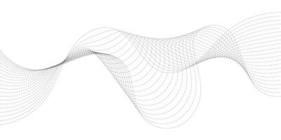 Wave flowing liquid dotted line abstract background. Abstract background with business lines. vector