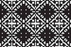 Motif folklore pattern Seamless Scandinavian pattern Motif embroidery, Pixel Ikat embroidery Design for Print kurta pattern mughal motifs tapestry pattern floral repeat vector