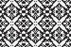 Motif folklore pattern Seamless Mughal architecture Motif embroidery, Pixel Ikat embroidery Design for Print vyshyvanka placemat quilt sarong sarong beach kurtis Indian motifs vector