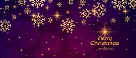 Abstract Merry Christmas festival beautiful greeting banner design vector