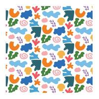 Abstract Shape Pattern Background vector