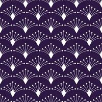 seamless decorative pattern. Geometric ornamental luxury design. Repeatable elegant violet background vector